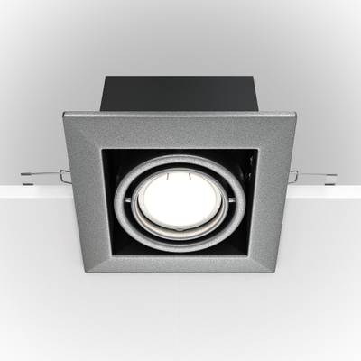 Встраиваемый светильник Metal Modern GU10х1, DL008-2-01-S. TM Maytoni