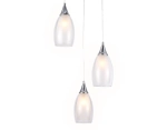 Подвесной светильник TR3548/3 CH/CL хром/прозрачный E14 max 40W 370*130*1000