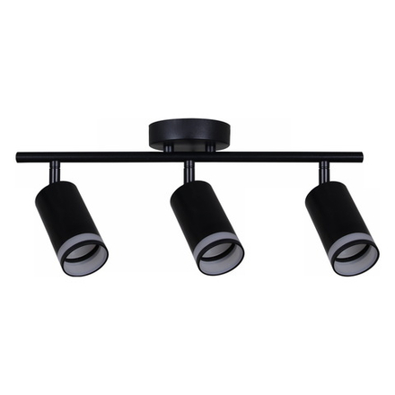 16001-9.5-003CT SPOT LIGHT GU10 BK светильник точечный Reluce Technical, GU10х3