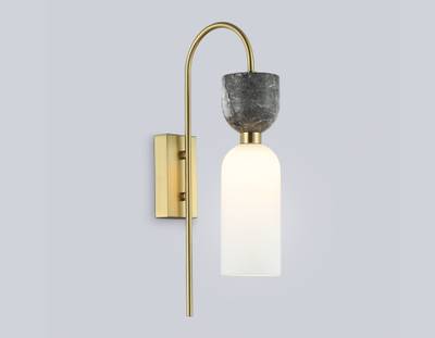 Светильник настенный LH53335 GD/WH золото/белый G9 max 25W 200*80*415