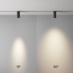 Трековый светильник Фокус / Focus Led Exility X 4000K 12Вт 36°, TR243-12W4K-B. TM Maytoni