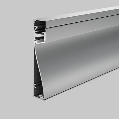 Алюминиевый профиль плинтус с подсветкой 80x18, ALM-8018-S-2M. TM Maytoni