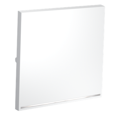 VLS000202 Клавиша для выключателя/переключателя одноклавишного с подсветкой, S70 (белый матовый). (ТМ Maytoni)