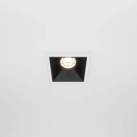 Встраиваемый светильник Alfa LED 3000K 1x10Вт 36° Dim Triac DL043-01-10W3K-D-SQ-WB. TM Maytoni