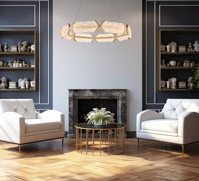 Люстра подвесная Epico Gold FL1050-6P, LED