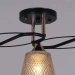06087-0.3-03 BK+FG светильник потолочный Reluce, E27х3