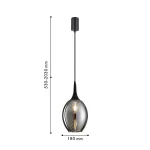 Подвес Dubbel 4361-1P, 1*E27*40W. ТМ F-Promo