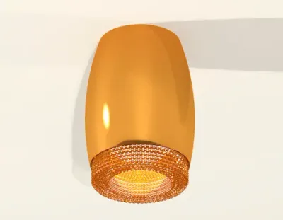 Комплект накладного светильника XS1125011 PYG/CF золото желтое полированное/кофе MR16 GU5.3 (C1125, N7195)