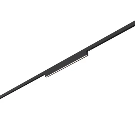ST665.436.08 Магнитный трековый светильник Черный LED 1*8W 3000K 250Lm Ra>80 100° IP20 L300xW10xH18 24V