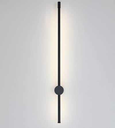 08423-80,19(4000K) Бра Локи черный h80 w10,5*6 Led 16W (4000K)