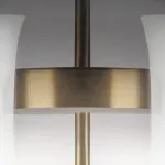 804918 Настольная лампа CUPOLA LED 9W 450LM ЗОЛОТО/ДЫМЧАТЫЙ 3000K Lightstar