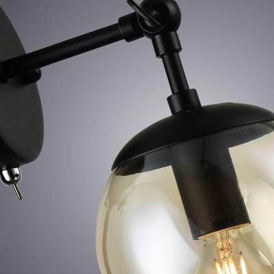 Бра Arte Lamp BOLLA A1664AP-1BK, 1хE14