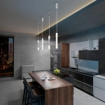 Подвесной светодиодный светильник 50210/1 LED белый, LED