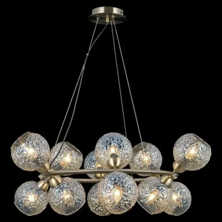 IL0452-12PASQ-79 AB светильник потолочный ILLUMICO, E14х12