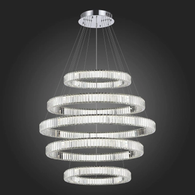 SL1622.103.05 Люстра подвесная ST-Luce Хром/Прозрачный LED 1*255W 4000K