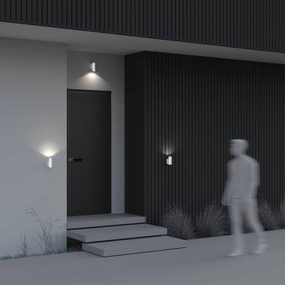 Настенный светильник (бра) Bowery GU10х1, IP54, O574WL-01W. TM Maytoni