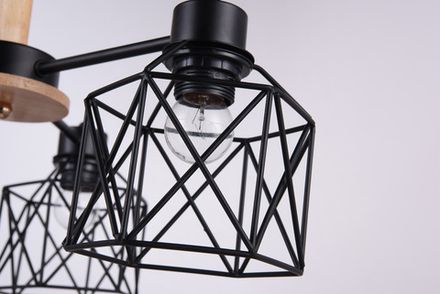 Потолочный светильник Escada 508/3PL E27*60W Black