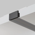 Заглушка для накладного/встраиваемого шинопровода, 2 шт. Basity, черный, TRA172EC-12B. TM Maytoni