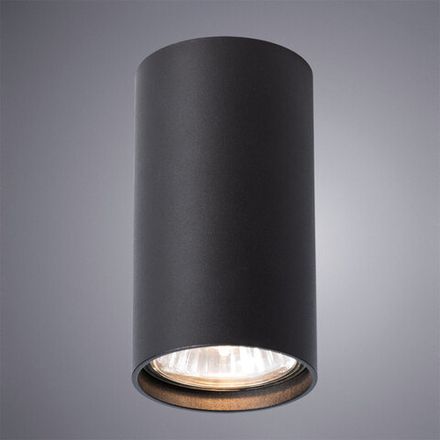 Точечный накладной светильник Arte Lamp UNIX A1516PL-1BK, 1хGU10