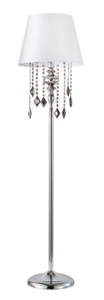 Торшер Crystal Lux MERCEDES PT1 CHROME/SMOKE 0950/601