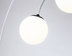 Подвесной светильник TR2572/4 WH/BK белый/черный E27/4 max 60W D790*1120
