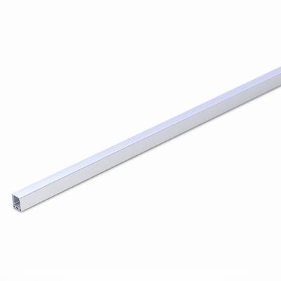 ST017.129.09 Накладной алюминиевый профиль с рассеивателем(к-т: 2 загл) ST-Luce Алюминий анодированный