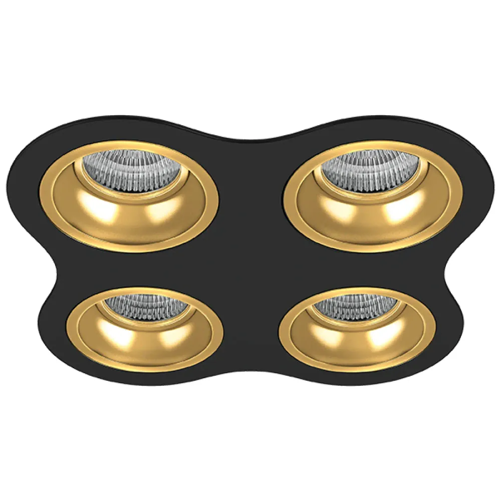 D64703030303 Светильник DOMINO ROUND МR16 (214647+214603+214603+214603+214603)