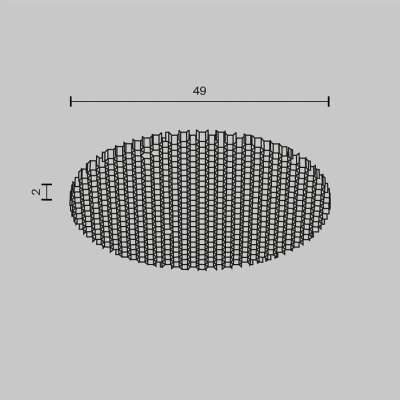 Светофильтр HoneyComb ⌀49мм для Фокус / Focus Led 12Вт, HoneyComb-D47. TM Maytoni