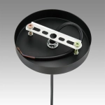 8056/1A SUSPENTIONI LN26 395 черный/амбер металл/стекло Подвесной светильник E27 1*60W 220V ELENIKA