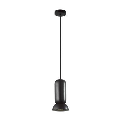 5054/1D PENDANT ODL24 451 черный/металл/керамика Подвес GU10 LED 4W KERAMA