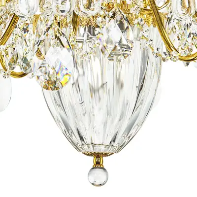 790112 Люстра SCHON 11х60W E14 Gold Lightstar