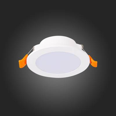ST210.548.06 Св-к встр. Белый LED 1*6W 4000K 480Lm Ra80 110° IP20 D90xH30 220-240V