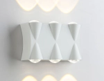 Светильник уличный светодиодный настенный ST4485/6 WH белый LED 4200K 6W IP54 140*80*45