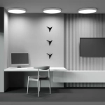 Потолочный светильник Зон / Zon 90 Вт 4000 К 120°, C032CL-90W4K-RD-W. TM Maytoni