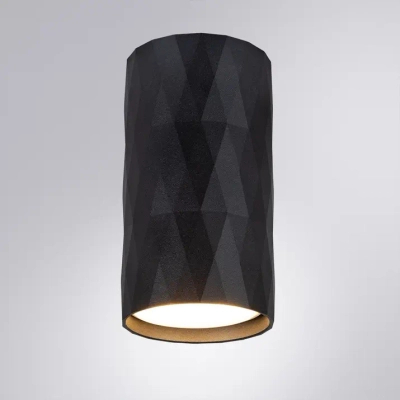 Точечный накладной светильник Arte Lamp FANG A5557PL-1BK, 1хGU10
