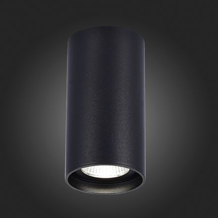 ST157.432.15 Светильник потолочный Черный LED 1*15W 3000K 1 200Lm Ra&gt;90 60° IP44 D75xH140 220-265V