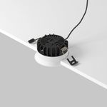 Встраиваемый светильник с датчиком движения и освещенности Okno 4000K 8Вт 100°, DL055-8W4K-SEN-W. TM Maytoni