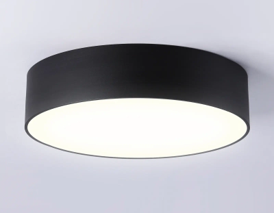 Светильник светодиодный потолочный FV5521 BK черный LED 26W 3000K D220*58 (Без ПДУ)