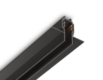 Шинопровод 3м встраиваемый под ГКЛ 12,5мм Magnetic standard 48V 10mm GL1925 BK черный IP20 3000*55*43