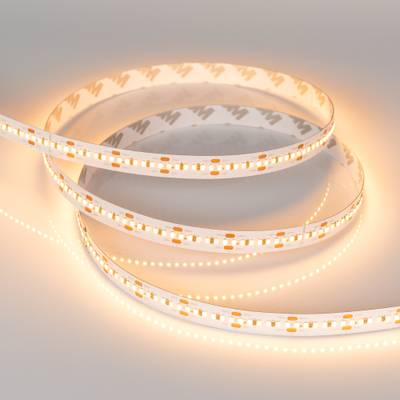 Лента MICROLED-M300-10mm 24V Warm3000 (21.6 W/m, IP20, 2216, 5m) (Arlight, Открытый)