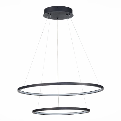 ST603.443.56 Светильник подвесной ST-Luce Черный/Белый LED 1*56W 4000K