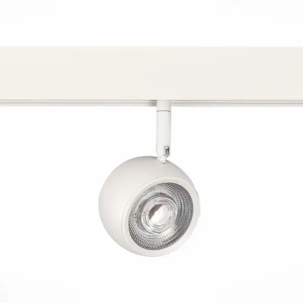 ST355.536.10 Магнитный трековый светильник Белый LED 1*10W 3000K 470Lm Ra>80 36° IP20 L120xW50xH176 48V