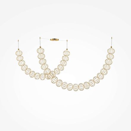 Подвесной светильник Golden Cage 3000К 107Вт, MOD216PL-L55G3K. TM Maytoni