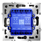 VLS020503 Перекрестный переключатель встраиваемый VOLTUM S70 двухклавишный 10А, (кашемир). (ТМ Maytoni)
