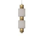 07526-1A,36 Подвес Алос латунь d10 h200 Led 8W (3000K)