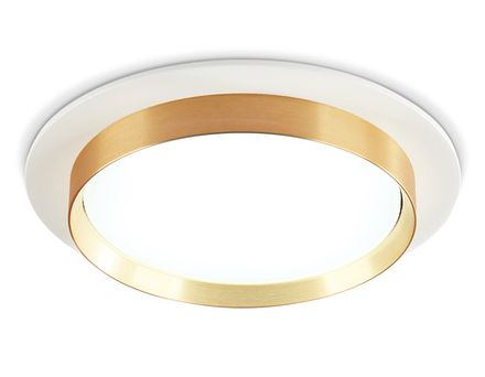 Светильник встраиваемый TU5012 WH/GD белый/золото IP20 GX70 D150*45