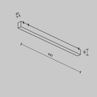 Подвесной светильник Basis Parity 4000K 24Вт 120° белый, TR129B-24W4K-W. TM Maytoni