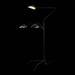 SL305.405.03 Торшер ST-Luce Черный/Черный, Белый E27 3*60W