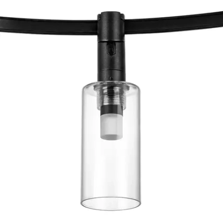 207737 Светильник 48V д/1-фазн трека DUE LED 3W 120LM 100G ЧЕРНЫЙ 3000K IP20