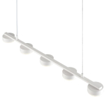 8265/5 COMFI LN26 234 металл, белый Светильник подвесной GX53 LED 5*7W 220V TORINA
